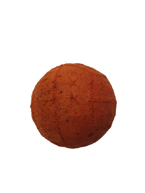 KAUCUK İÇİ DOLU YERLİ OYUNCAK TURUNCU RENKTE TOP 3 CM ÇAPI