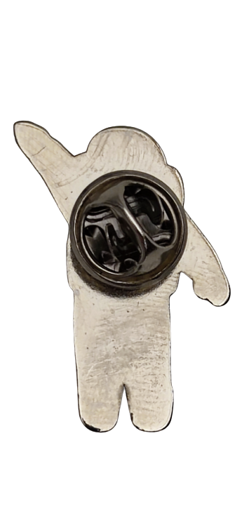 NASA UZAY BİLİMLERİ ASTRONOT FORMUNDA YAKA ROZET MİNELİ