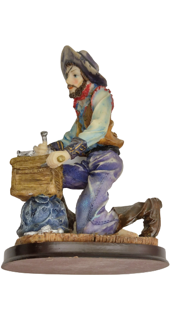  KAPİTEMONTE İTALYAN KORSAN BİBLO EL YAPIM VE BOYAMA GANİMET SANDIGINI ACARKEN