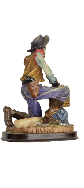  KAPİTEMONTE İTALYAN KORSAN BİBLO EL YAPIM VE BOYAMA GANİMET SANDIGINI ACARKEN