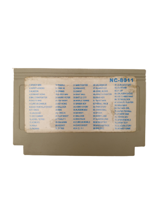 NC-8011 8000000 IN 1 ATARİ OYUN KASETİ