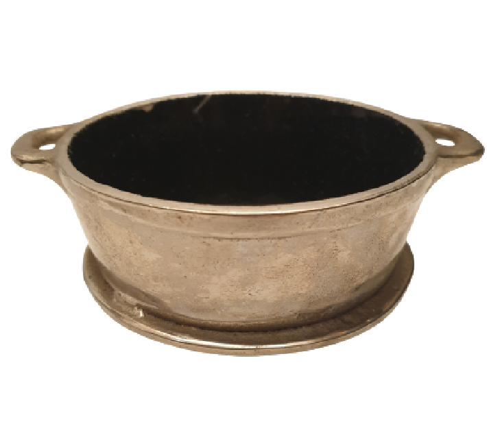 BRONZ CİFT TARAFINDA KULPLARI OLAN  KÜLLÜK