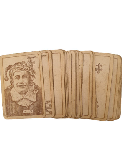 TARİHİ KARAKTERLER TEMALI İSKAMBİL OYUN KAĞITLARI