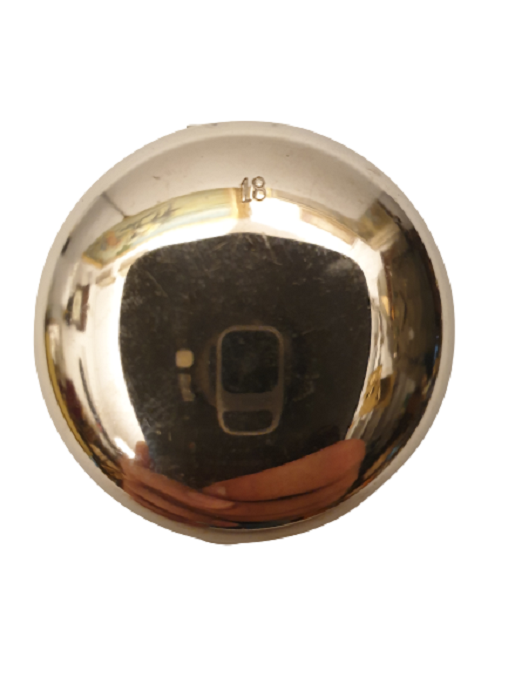 18 NUMARALI KIRMIZI KÖSTEKLİ KURMALI CEP SAATİ SAKLAMA MUHAFAZA KUTUSU ON TARAFI ŞEFFAF KASA KROM PASLANMAZ METALDİR