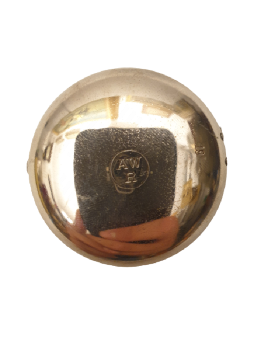  AWR YAZILI 19 KURMALI CEP SAATİ SAKLAMA MUHAFAZA KUTUSU ON TARAFI ŞEFFAF KASA KROM PASLANMAZ METALDİR