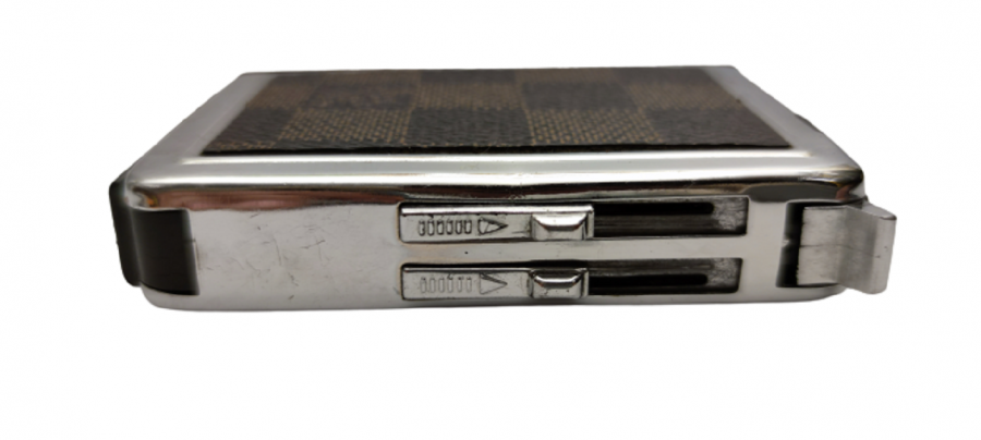 ORİJİNAL LOUIS VUITTON PARIS ÇAKMAK VE SİGARALIK LİGHTER