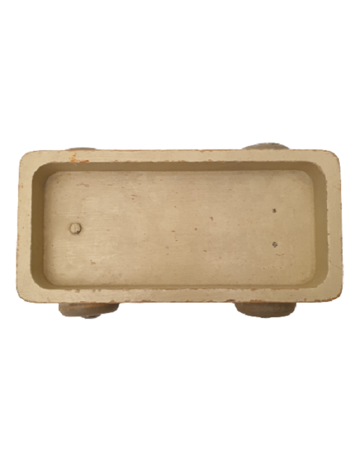 TEKERLEKLİ OYUNCAK EL YAPIM TAHTA İPLE CEKİLEN OYUNCAK ARABA