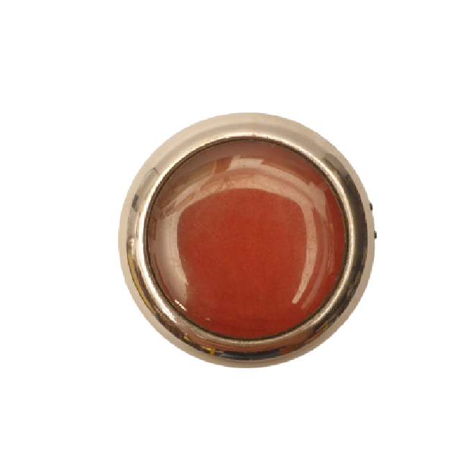 KÖSTEKLİ  CEP SAATİ İCİ KIRMIZI KADİFE 21 1/2 YAZILI TURUNCU 18 NUMARALI KURMALI CEP SAATİ SAKLAMA MUHAFAZA KUTUSU ON TARAFI ŞEFFAF KASA KROM PASLANMAZ METALDİR