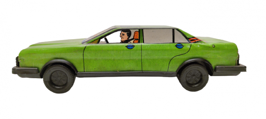 GÜREL MERCEDES 300E YEŞİL OYUNCAK ARABA