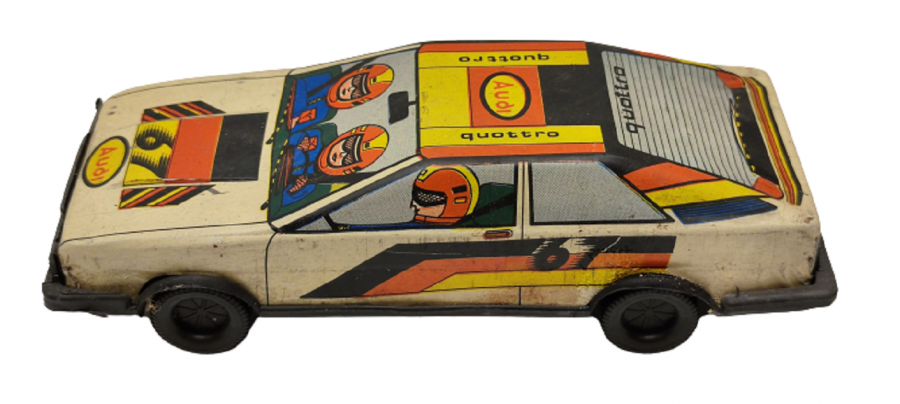 MOBİL AUDI QUATTRO KREM RENGİ OYUNCAK YARIŞ ARABASI