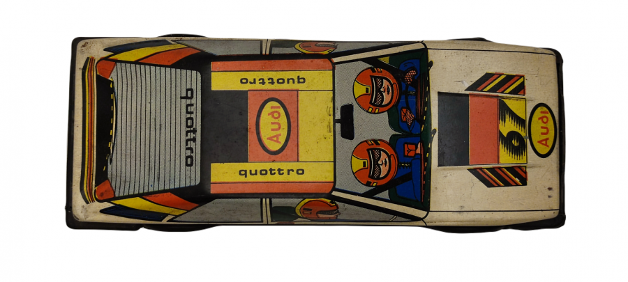 MOBİL AUDI QUATTRO KREM RENGİ OYUNCAK YARIŞ ARABASI