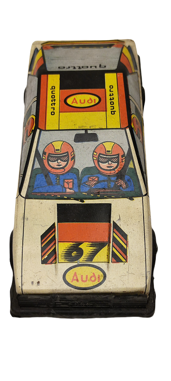 MOBİL AUDI QUATTRO KREM RENGİ OYUNCAK YARIŞ ARABASI