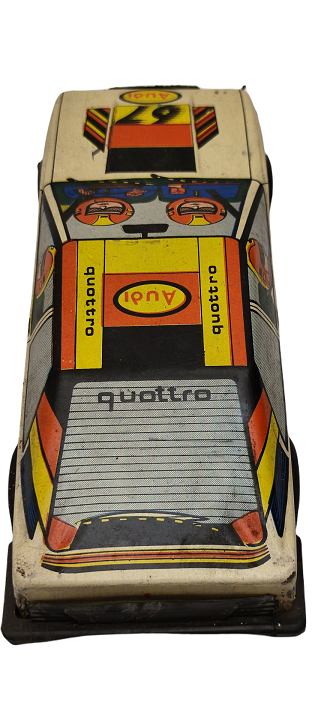 MOBİL AUDI QUATTRO KREM RENGİ OYUNCAK YARIŞ ARABASI