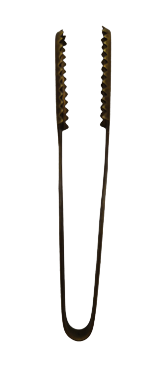 1950 PİRİNÇ ÜZERİ ÇİÇEK İŞLEMELİ NARGİLE KÖZ MAŞASI