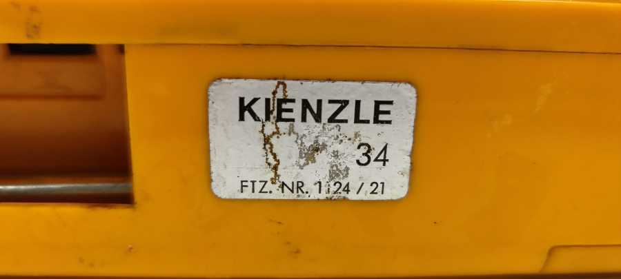 RETRO A34 KIENZLE RADİO CLOK CHRONOQUARTZ RADYOLU MASA SAAT 