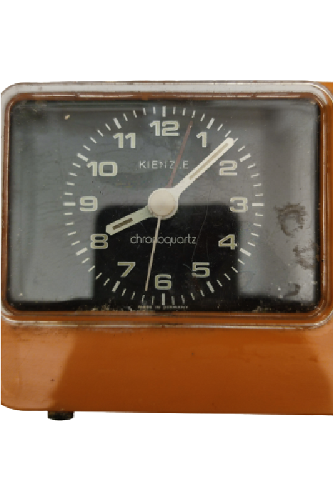 RETRO A34 KIENZLE RADİO CLOK CHRONOQUARTZ RADYOLU MASA SAAT 