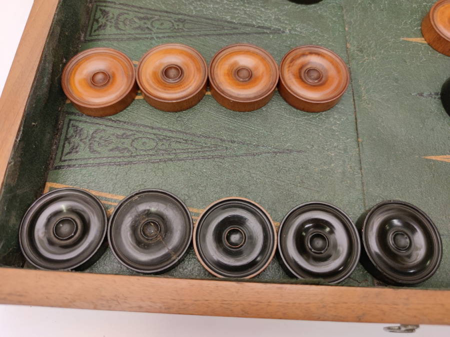 OSMANLI EL USTA İŞİ ŞİMŞİR EL İŞİ PULLU BÜYÜK  BOY TAVLA