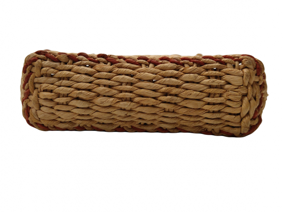 COCUK OYUNCAK HASIR ÖRME DESENLİ EL ÇANTASI