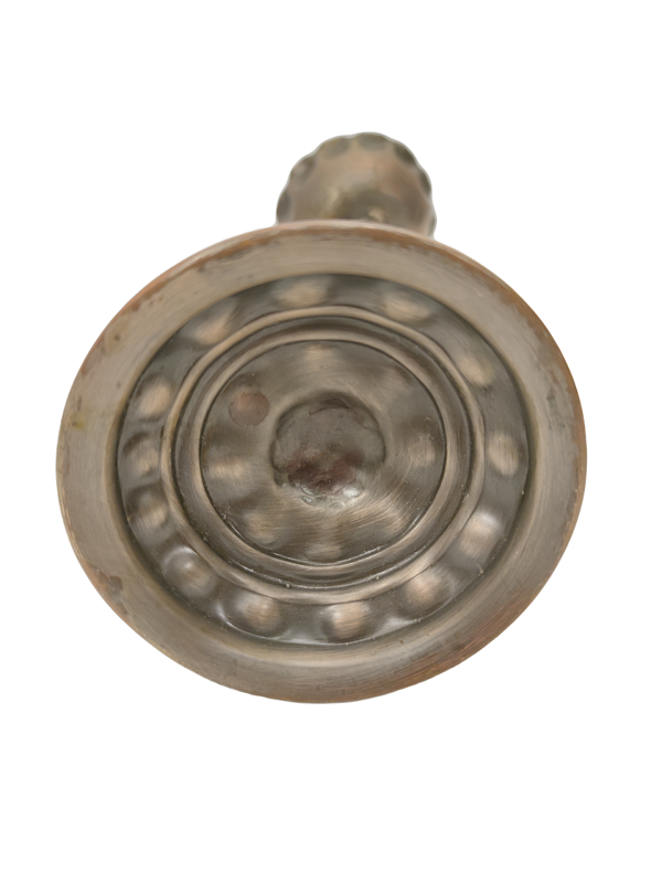 OSMANLI EL YAPIM İŞLEMELİ MELEKLİ SARI PİRİNÇ BUHURDAN AYAKLI TÜTSÜLÜK