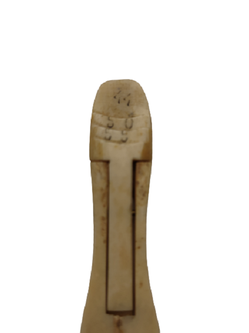 OSMANLI KEMİK EL YAPIM KUYUMCU PARMAK TERAZİ ALTIN PARCA PARA TARTMADA KULLANILIR