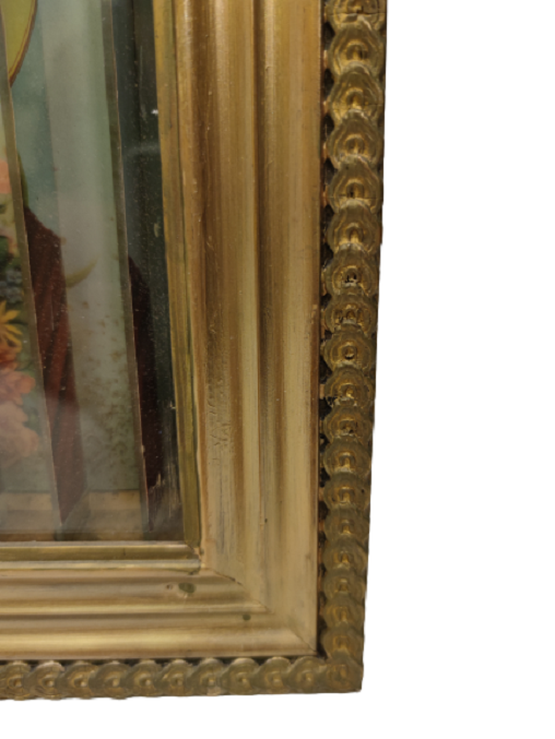 DİNİ İÇERİKLİ 3 RESİM GÖRSELLİ PERSPEKTİF ORJİNAL CERCEVESİNDE TABLO İKONA