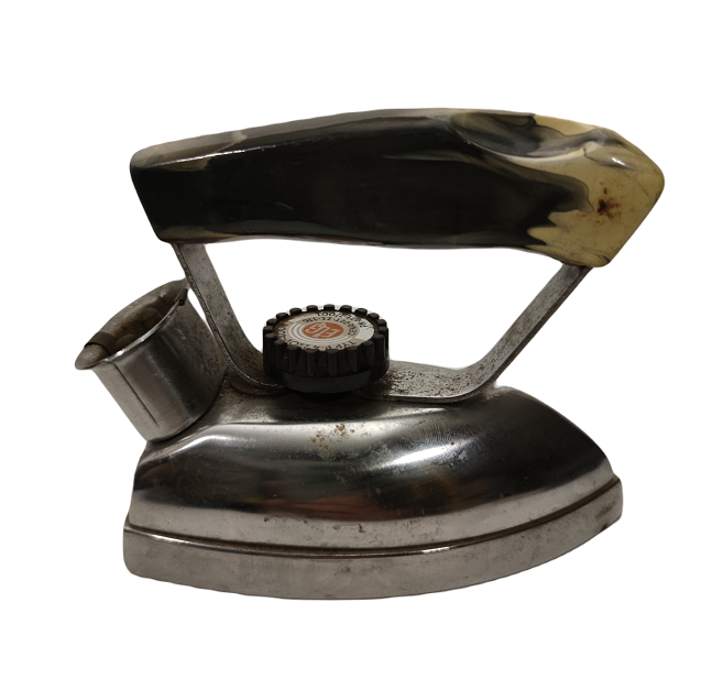 ELEKTİRİKLİ REZİZTANSLI AHŞAP TUTMA KOLLU SEYAHAT BOY  ÜTÜ MAKİNESİ 