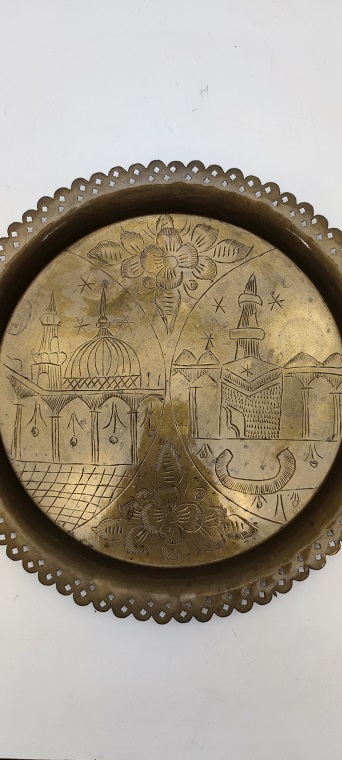 OSMANLI PAZARINA YAPILMIŞ PİRİNÇÜZERLERİ KALEM İŞLEMELİ TAM TAKIM EKSİKSİZ ZEMZEM SETİ