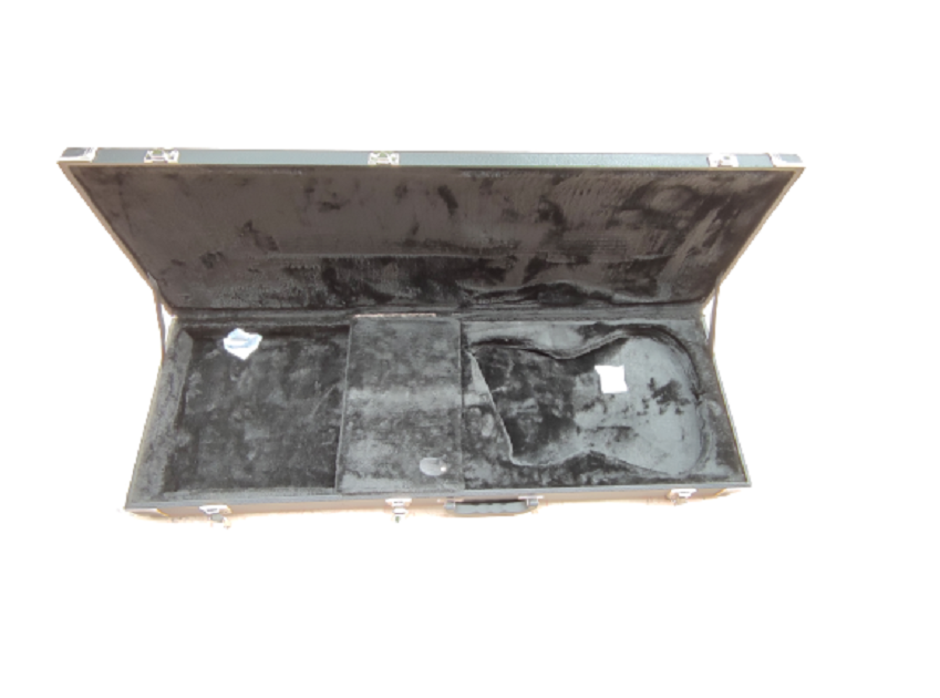 ESP MARKA ORİJİNAL BAS GİTAR ENSTRÜMAN ÇANTASI  DERİ KAPLAMA METAL KİLİT SİSTEMLİ TAŞIMA KULPLU