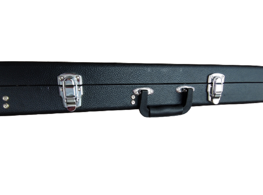 ESP MARKA ORİJİNAL BAS GİTAR ENSTRÜMAN ÇANTASI  DERİ KAPLAMA METAL KİLİT SİSTEMLİ TAŞIMA KULPLU