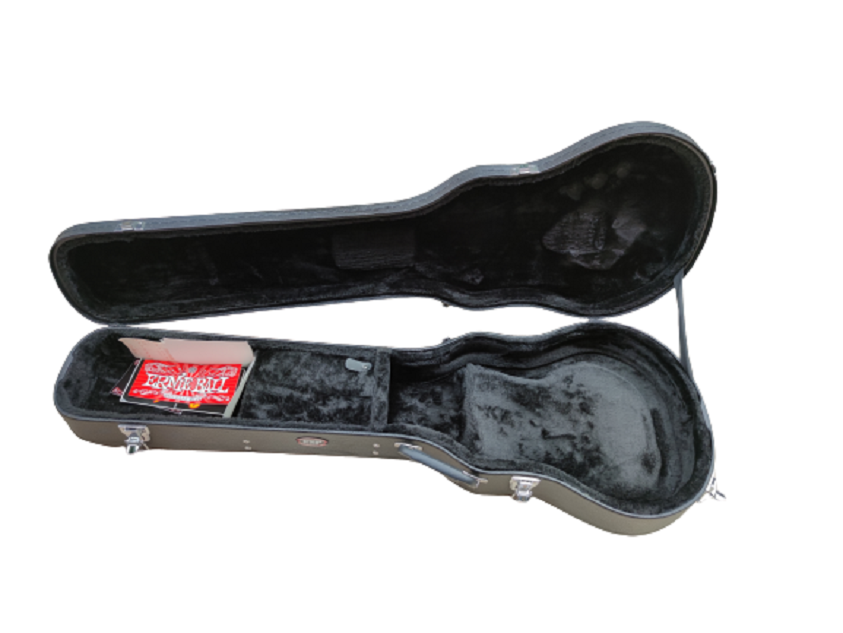 USA HOLLYWOOD ESP GUITARS+BASSES GİTAR ÇANTASI  DERİ KAPLAMA METAL KİLİT SİSTEMLİ TAŞIMA KULPLU