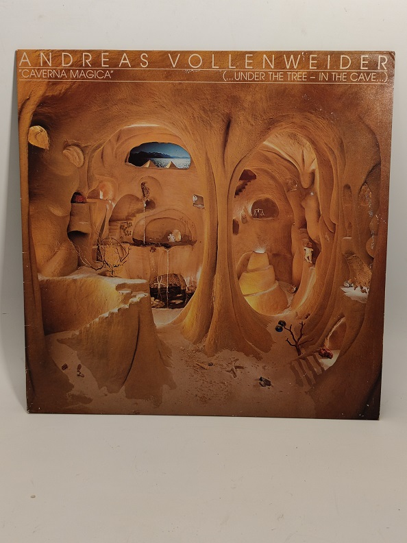 ANDREAS VOLLENWEİDER CAVERNA MAGİCA UZUN CALAR 33 DEVİR LP PLAK ORJİNAL KABINDA ORJİNAL BASKISIDIR
