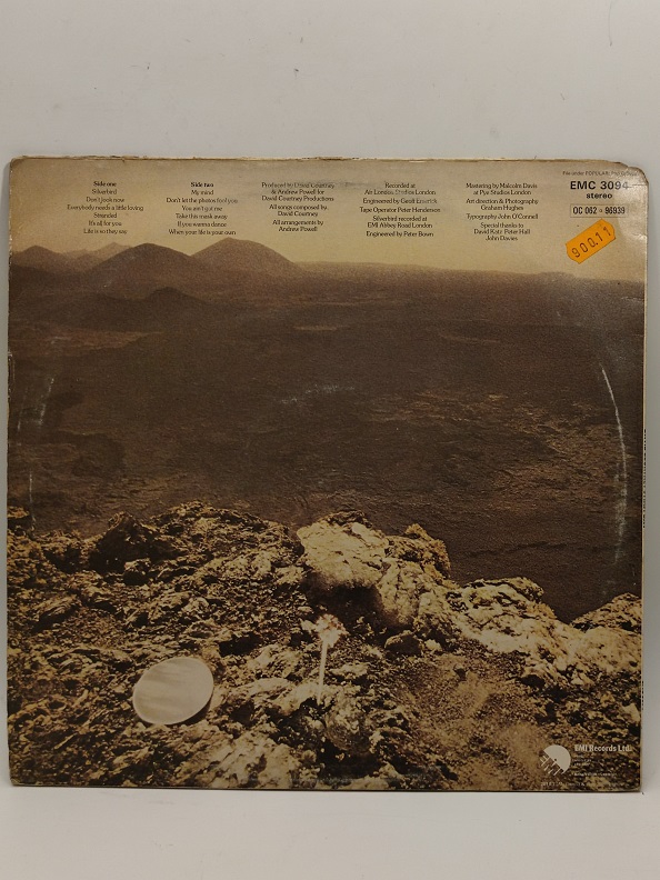 DAVİD COURTNEY'S FİRST DAY UZUN CALAR 33 DEVİR LP PLAK ORJİNAL KABINDA ORJİNAL BASKISIDIR