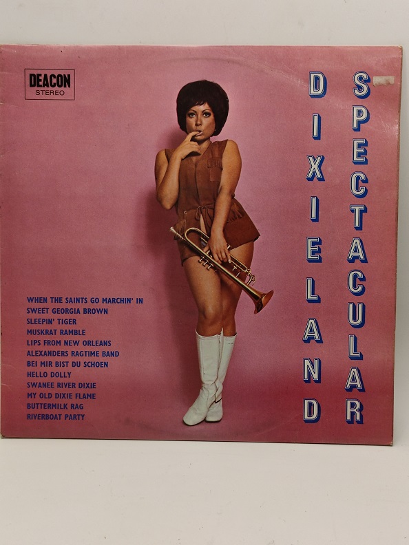 DIXIELAND SPECTECULAR UZUN CALAR 33 DEVİR LP PLAK ORJİNAL KABINDA ORJİNAL BASKISIDIR