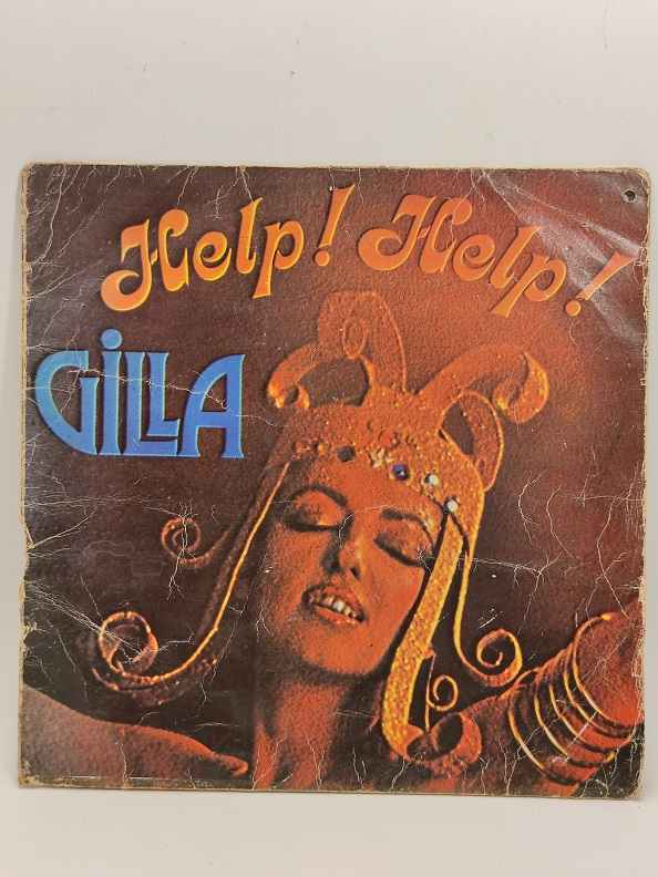 GİLLA HELP HELP UZUN CALAR 33 DEVİR LP PLAK ORJİNAL KABINDA ORJİNAL BASKISIDIR
