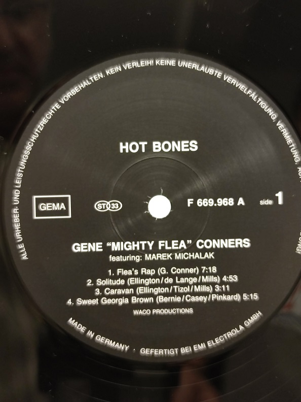 HOT BONES GENE MIGHTY FLEA CONNERS UZUN CALAR 33 DEVİR LP PLAK ORJİNAL KABINDA ORJİNAL BASKISIDIR