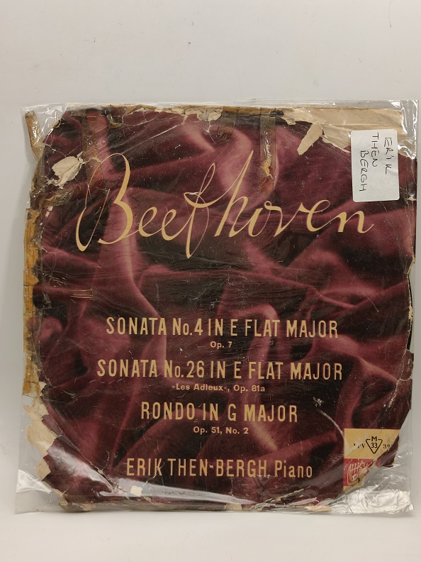 LUDWİG VAN BEETHOVEN UZUN CALAR 33 DEVİR LP PLAK ORJİNAL KABINDA ORJİNAL BASKISIDIR