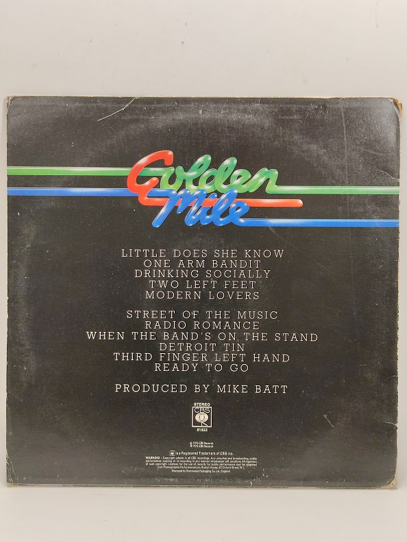 THE KURSAAL FLYERS GOLDEN MİLE UZUN CALAR 33 DEVİR LP PLAK ORJİNAL KABINDA ORJİNAL BASKISIDIR