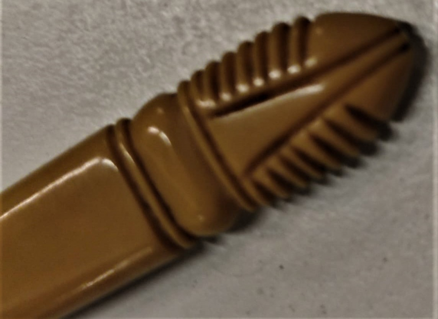 TT & CO EP YAZILI GÜMÜŞ ÜZERİ KALEM İŞLEME KATALİN SAP TEREYAĞI BIÇAĞI