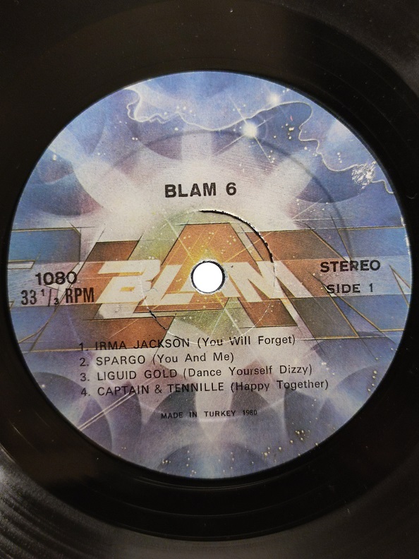 BLAM 6 UZUN CALAR 33 DEVİR LP PLAK ORJİNAL KABINDA ORJİNAL BASKISIDIR