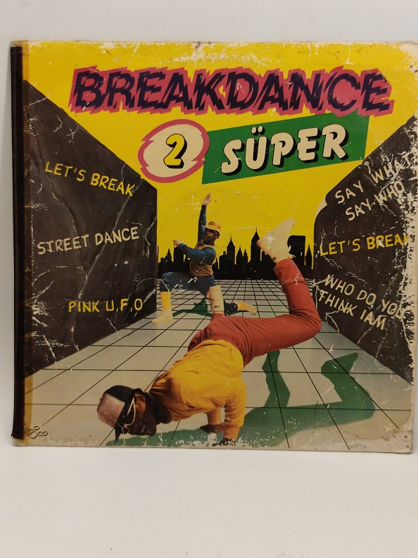 BREAKDANCE 2 SÜPER UZUN CALAR 33 DEVİR LP PLAK ORJİNAL KABINDA ORJİNAL BASKISIDIR