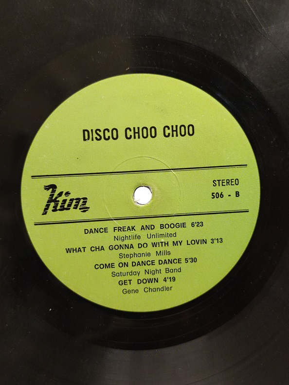 DISCO CHOO CHOO UZUN CALAR 33 DEVİR LP PLAK ORJİNAL KABINDA ORJİNAL BASKISIDIR