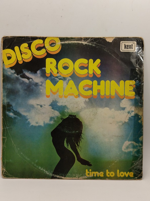DİSCO ROCK MACHİNE TİME TO LOVE UZUN CALAR 33 DEVİR LP PLAK ORJİNAL KABINDA ORJİNAL BASKISIDIR