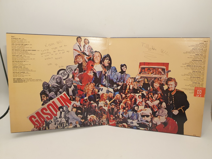 GASOLIN UZUN CALAR 33 DEVİR LP PLAK ORJİNAL KABINDA ORJİNAL BASKISIDIR