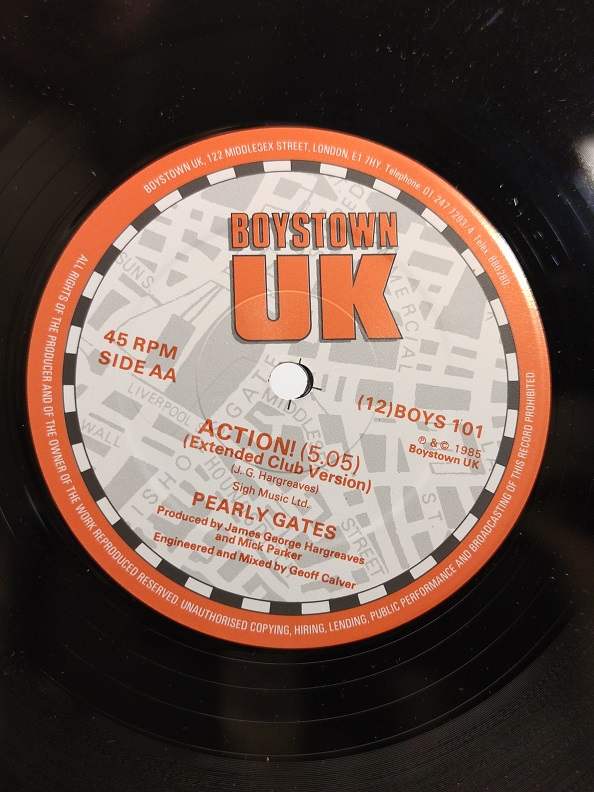 PEARLY GATES ACTİON UZUN CALAR 33 DEVİR LP PLAK ORJİNAL KABINDA ORJİNAL BASKISIDIR