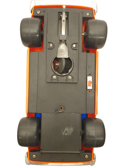  1970 HONDA RACING TEAM 5  HONDA ACCORD TURUNCU RENKDE CARPINCA GERİ DÖNEN SORUNSUZ OYUNCAK YARIŞ ARABASI