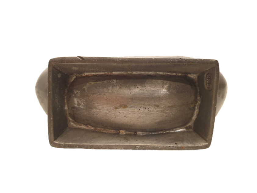 REZEN ÜZERİ İŞLEMELİ KAPAKLI KOKU PARFÜM ŞİŞESİ