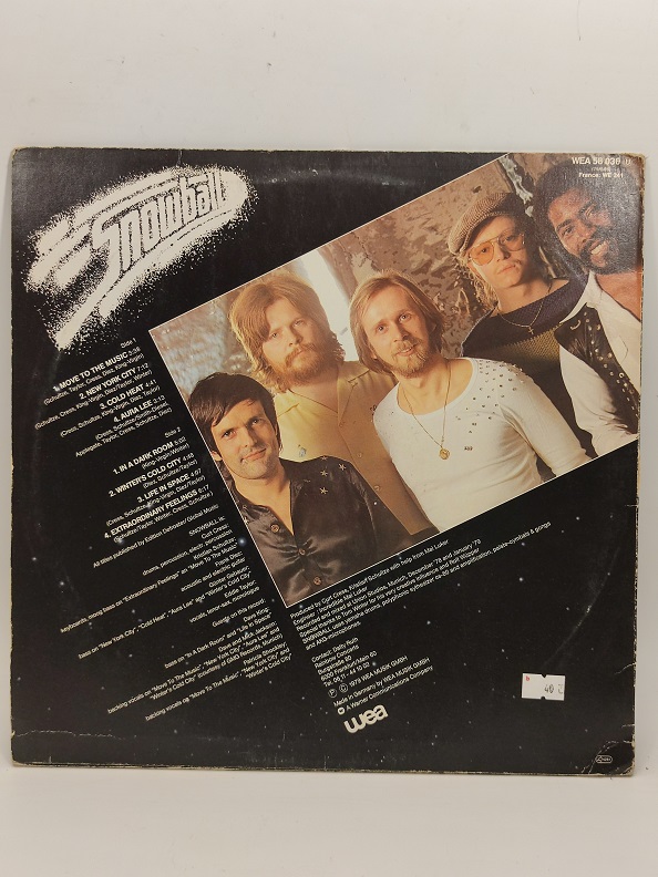 SNOWBALL COLD HEAT UZUN CALAR 33 DEVİR LP PLAK ORJİNAL KABINDA ORJİNAL BASKISIDIR