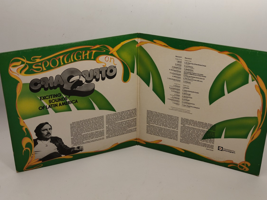 SPOTLIGHT ON CHAQUITO UZUN CALAR 33 DEVİR LP PLAK ORJİNAL KABINDA ORJİNAL BASKISIDIR