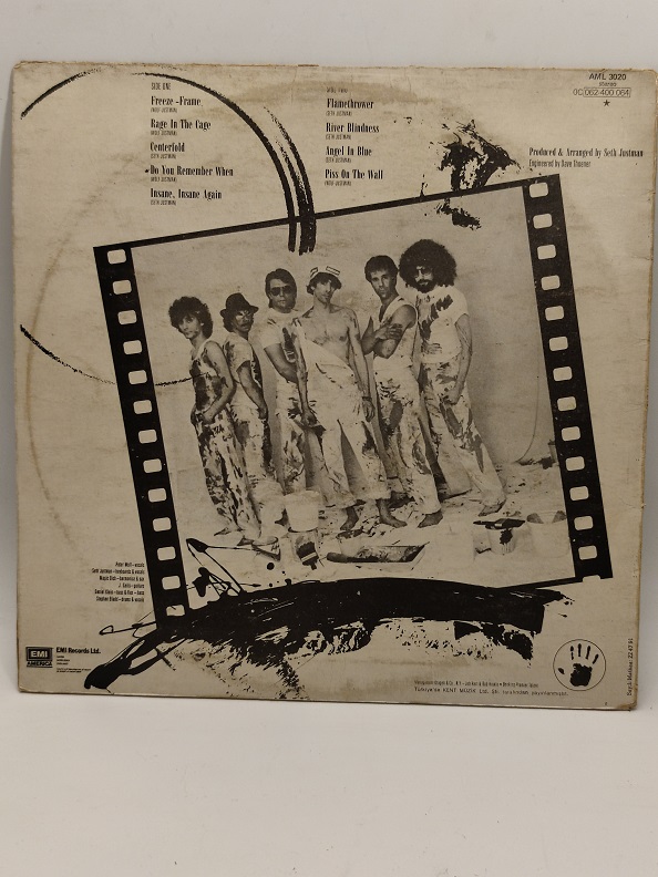 THE J. GEILS BAND FREEZE FRAME UZUN CALAR 33 DEVİR LP PLAK ORJİNAL KABINDA ORJİNAL BASKISIDIR