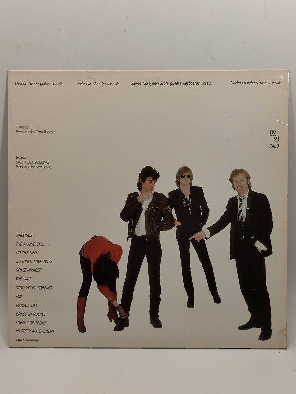 THE PRETENDERS UZUN CALAR 33 DEVİR LP PLAK ORJİNAL KABINDA ORJİNAL BASKISIDIR